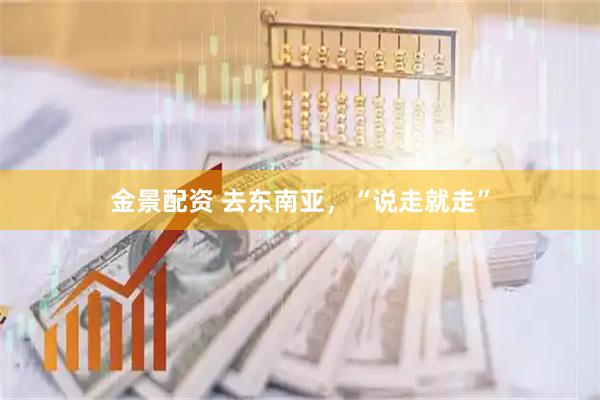 金景配资 去东南亚，“说走就走”