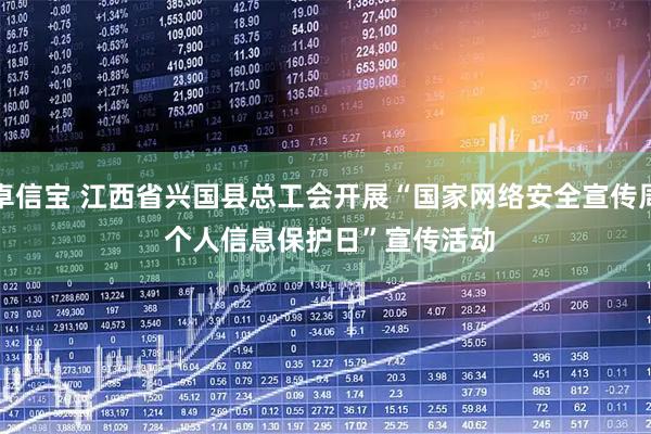 卓信宝 江西省兴国县总工会开展“国家网络安全宣传周&#32;个人信息保护日”宣传活动
