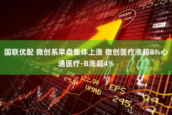 国联优配 微创系早盘集体上涨 微创医疗涨超8%心通医疗-B涨超4%